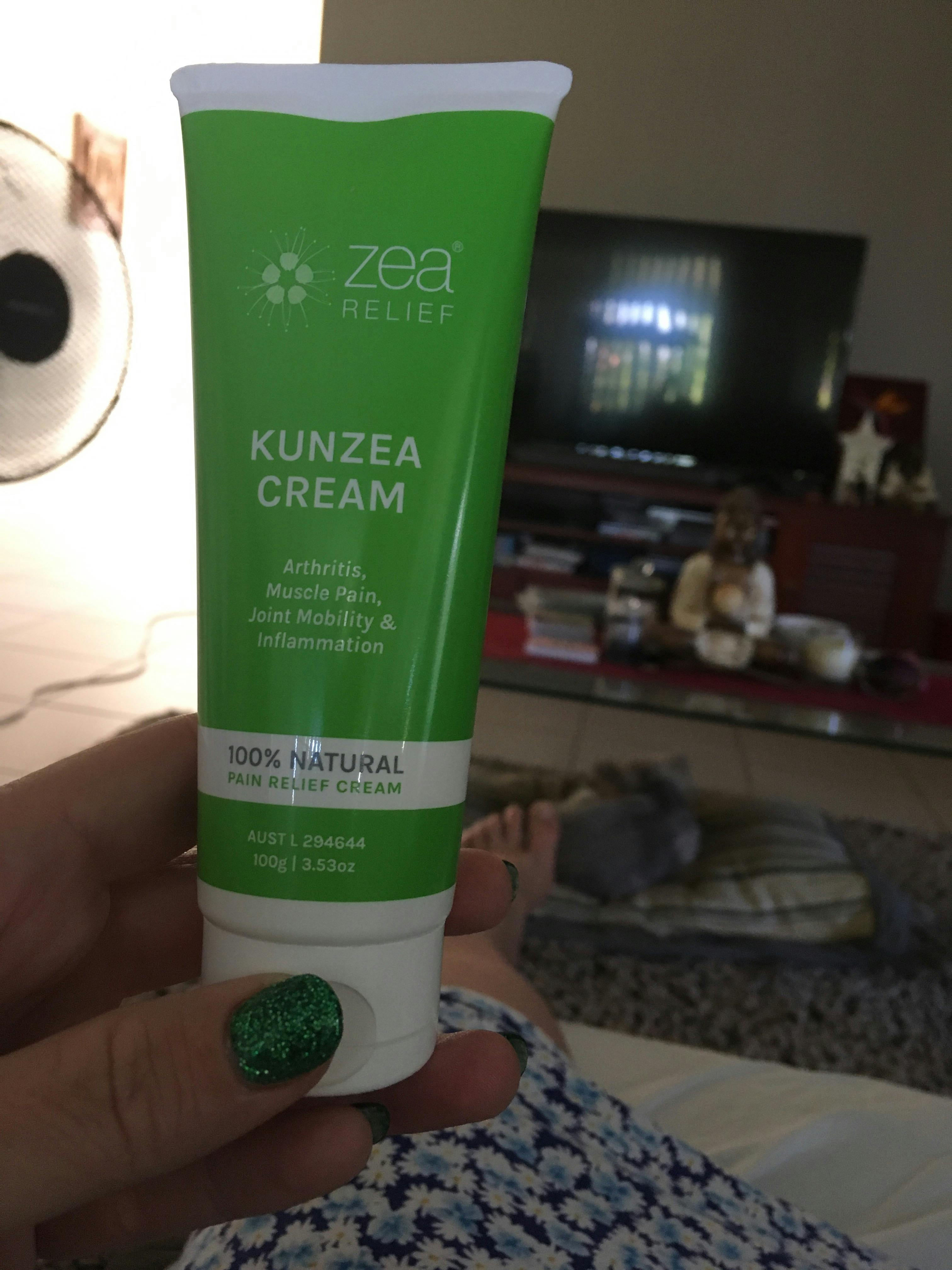 Natural Kunzea Cream (Arthritis, Muscle Pain, Joint Swelling) Zea Relief